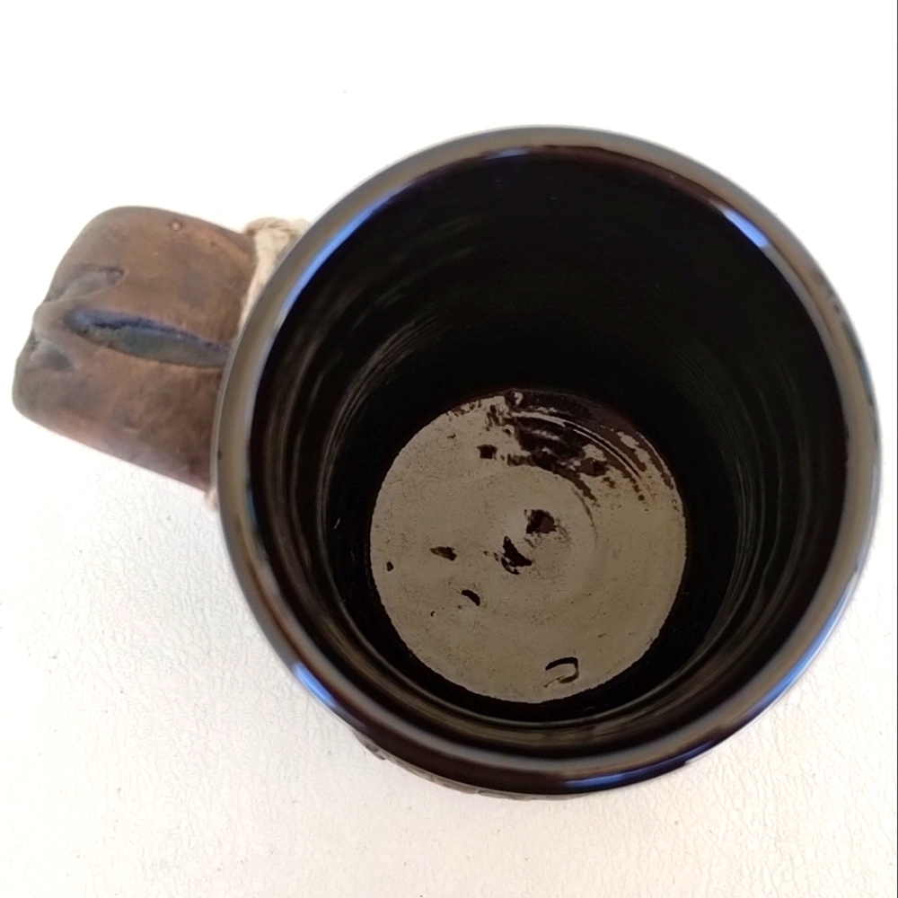 Praha Church Of Our Lady Before Tyn Mug Pottery Souvenir Prague Artist Signed - Picture 9 of 14